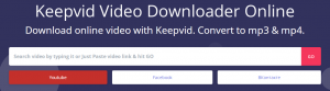 cara kompres video tanpa aplikasi keepvid.to