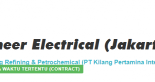 Lowongan kerja pertamina Engineer Electrical (Jakarta)